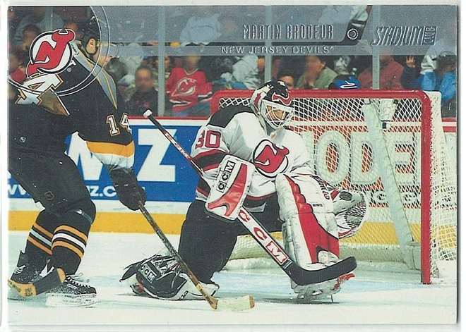 02-03 Stadium Club Silver Decoy #8 Martin Brodeur