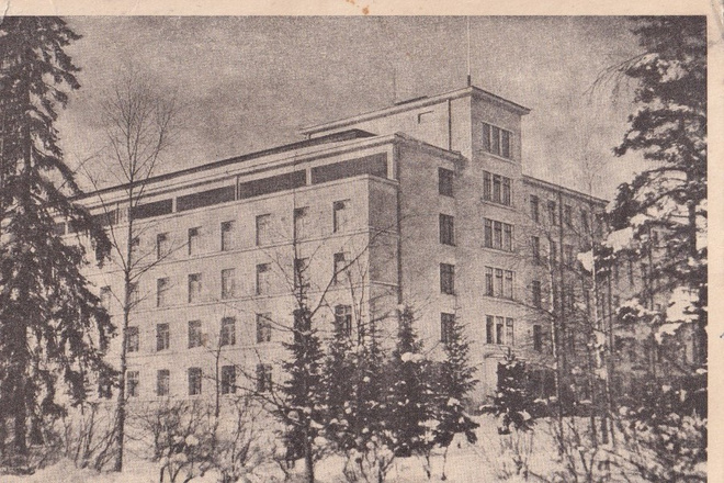 Siilinjärvi, Tarinaharju parantola    b636