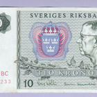 Ruotsi 10 Kronor v.1980 P-52e - pikkukuva 1
