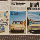 1966 Wartburg 1000 esite - KUIN UUSI - Warre - pikkukuva 1