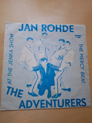 JAN ROHDE & THE ADVENTURERS SINGLE.