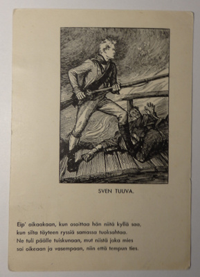 Kenttäpostikortti, Sven Tuuva