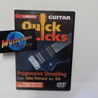 QUICK LICKS PROGRESSIVE SHREDDING, STYLE: PETRUCCI UUSI DVD - pikkukuva 1