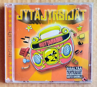 JYTÄJYRSIJÄT: Rottaradio – UUSI! - CD 2008 – Maija Vilkkumaa