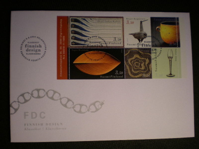 FDC Suomalainen muotoilu 05.09.2000 - LaPe V52