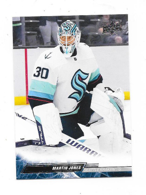 2022-23 Upper Deck #620 Martin Jones Seattle Kraken MV