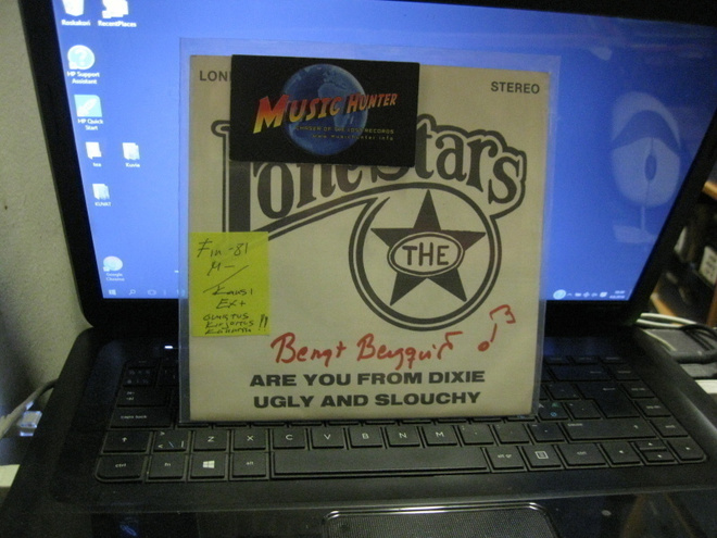 LONE STARS - ARE YOU FROM DIXIE 7"SINGLE M-/ EX-