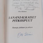 Otto Räsänen : Sananjalkaiset pitkospuut : runoja juhlaan... - pikkukuva 3