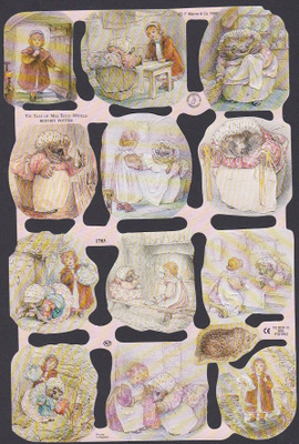 MLP 1783 Beatrix Potter Siili Kiiltokuva-arkki