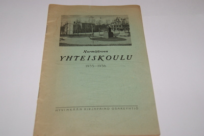 Nurmijärven yhteiskoulu 1935-36, KERÄILYHARVINAISUUS!
