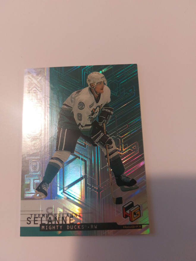 1999-00 Upper Deck HoloGrFx #1 Teemu Selänne