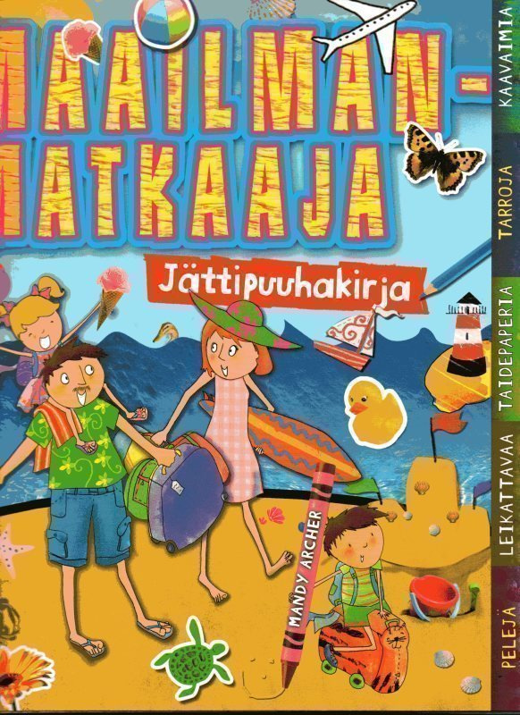 JÄTTI PUUHAKIRJA °°Tarrat, papereita ym.°°/UUSI