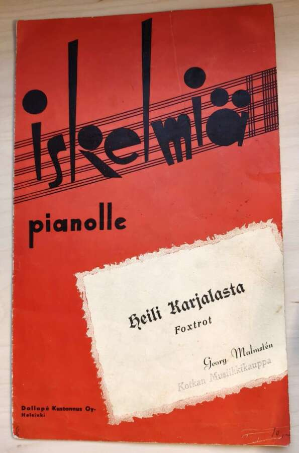 Georg Malmstén: Heili Karjalasta