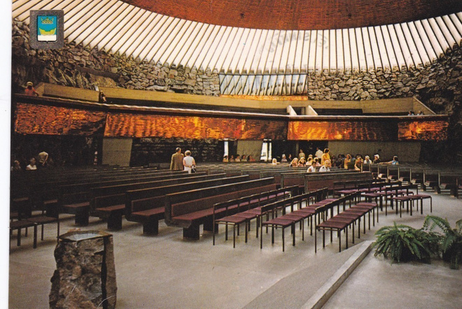 KIRKKOKORTTI - HELSINKI - TAIVALLAHDEN KIRKKO - SISÄKUVA  20