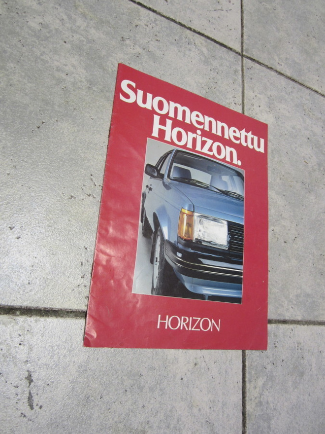 VANHA HIENO AUTOESITE 80 LUVULTA HORIZON