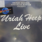 URIAH HEEP - LIVE 2 LP EX-/EX+ (+) UK-90 RARE - pikkukuva 1