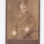 CDV Valokuva Virkamies Lennätinlaitos? Miekka 1914 Rauma - pikkukuva 1