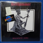 HELLHAMMER - APOCALYPTIC RAIDS EX+/EX+ GER LP - pikkukuva 1