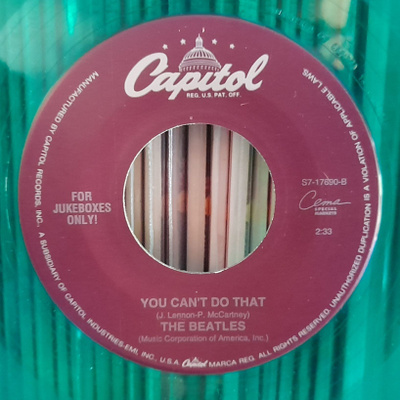 Beatles - Can't buy me love / You can't do that 7"