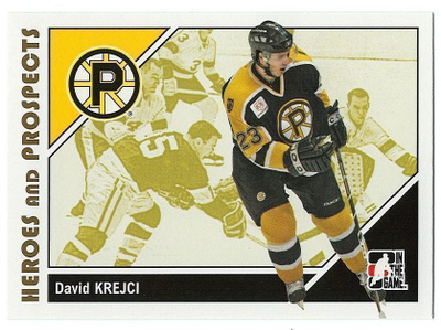 07-08 ITG Heroes and Prospects #37 David Krejci