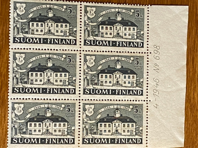 PORVOON 600-VUOTISJUHLA 5MK NUMERO KUUSILO**