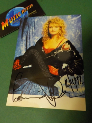 BONNIE TYLER PROMOKORTTI NIMMARILLA