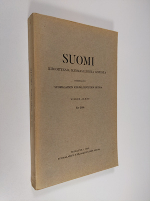 Suomi : kirjoituksia isänmaallisista aineista. Viides jak...