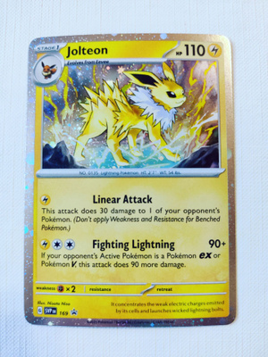 Jolteon SVP 169 - Black Star Promo - Prismatic Evolutions