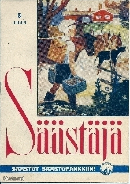 Säästäjä nro 5 / 1949 – (Säästöpankki) lehti