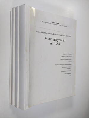 Matti Peltonen : HRM-alan tulevaisuustutkimuksen laskelmi...
