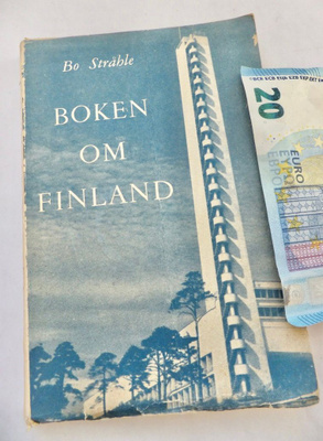VANHA Opas Boken om Finland Helsinki Olympia 1952 Vieraille