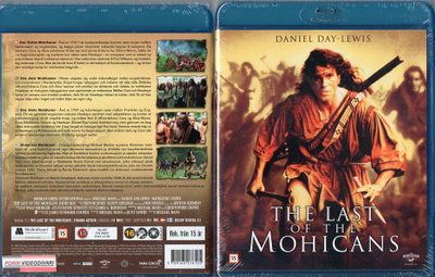 Viimeinen Mohikaani (63 963) UUSI -FI- BLU-RAY nordic, dani