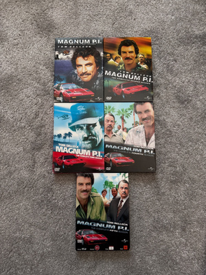 MAGNUM P.I. KAUDET 1-5 SUOMITEKSTEIN!