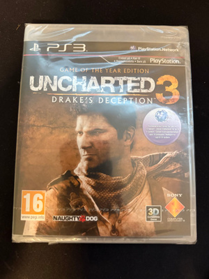 Playstation 3 Unchared 3 Drakes Deception sealed