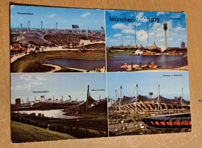Mynchen Olympialaiset 1972, 4 kuvaa, kulkematon