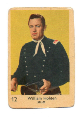 Purkkakuva n:o 12 WILLIAM HOLDEN