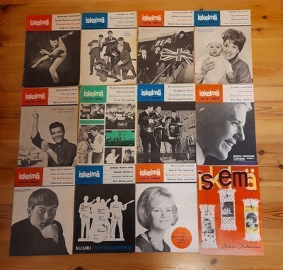 ISKELMÄ lehti vuosikerta 1964 n:rot 1-12