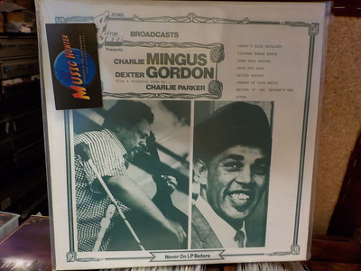 MINGUS, GORDON, PARKER - BROADCASTS M-/M- RARE LP