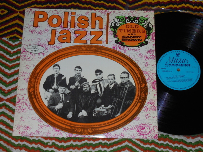 OLD TIMERS With SANDY BROWN - LP 1969 Puola jazz MINT-