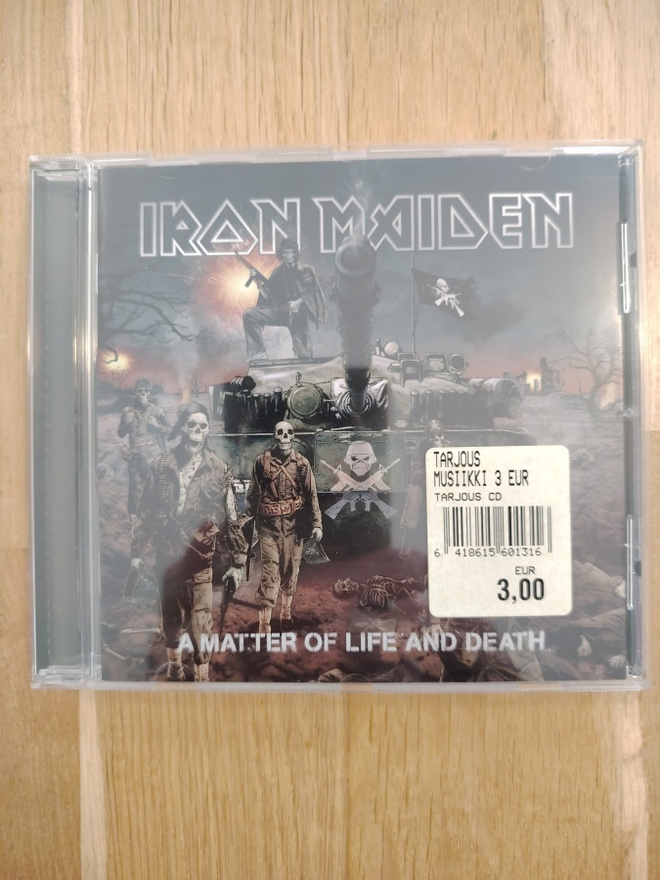 IRON MAIDEN : A matter Of life and death -CD