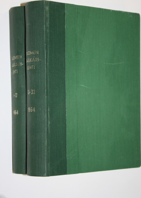 Suomen lääkärilehti 1-32/1964 (vuosikerta)
