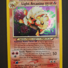 Pokemon kortti Light Arcanine Neo Destiny Holo 12/105 - pikkukuva 1