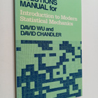 David Chandler : Introduction to Modern Statistical Mecha... - pikkukuva 1