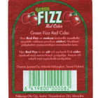 Chymos Juomat. Green FIZZ Red Cider. Etiketti. - pikkukuva 2