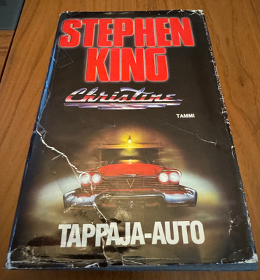 Stephen King Christine 1.painos