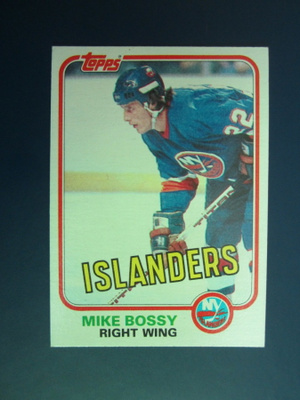 81-82 TOPPS MIKE BOSSY