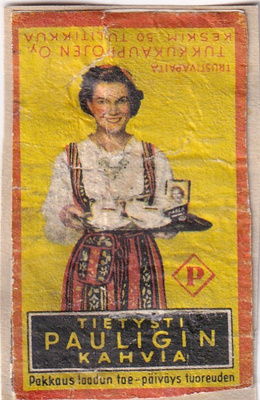 Paulig,Tietysti Pauligin kahvia    7/16