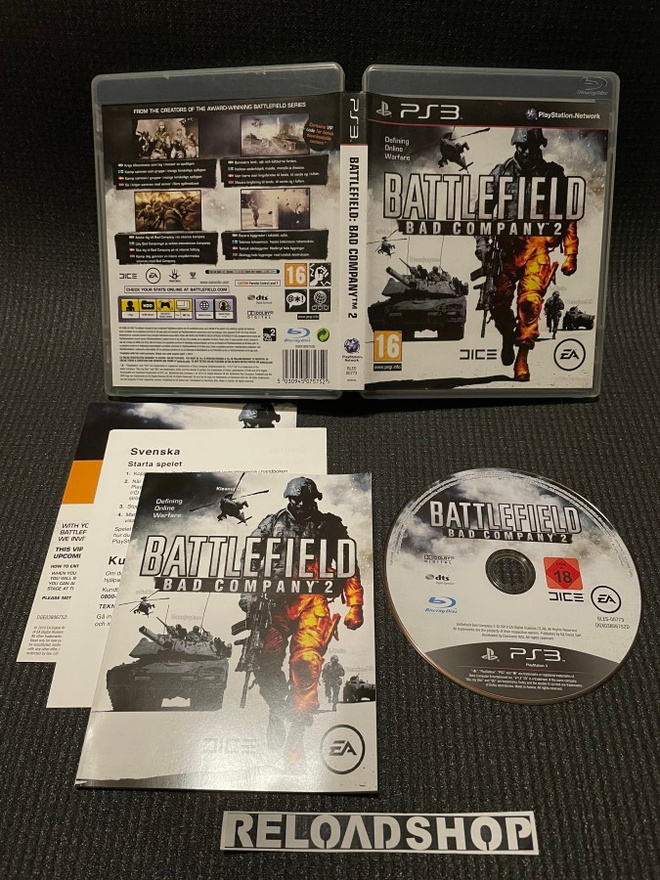 Battlefield Bad Company 2 - NORDIC PS3 - CiB