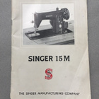 Singer 15 M käyttöohje - pikkukuva 1