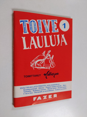 Toivelauluja 1 : Kokoelma suosittujen laulujen ja iskelmi...